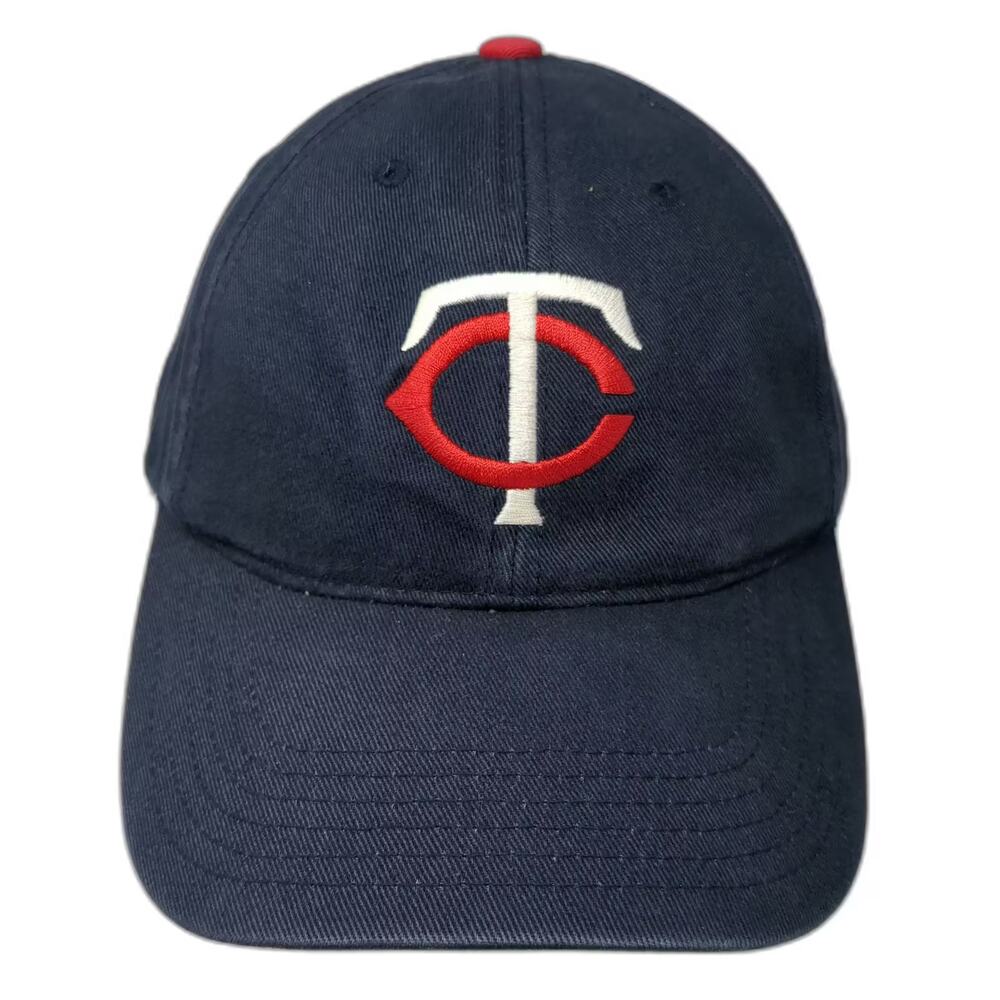 Minnesota Twins MLB TEI Baseball Cap Blue One Size Curved Brim Embroidered Logo